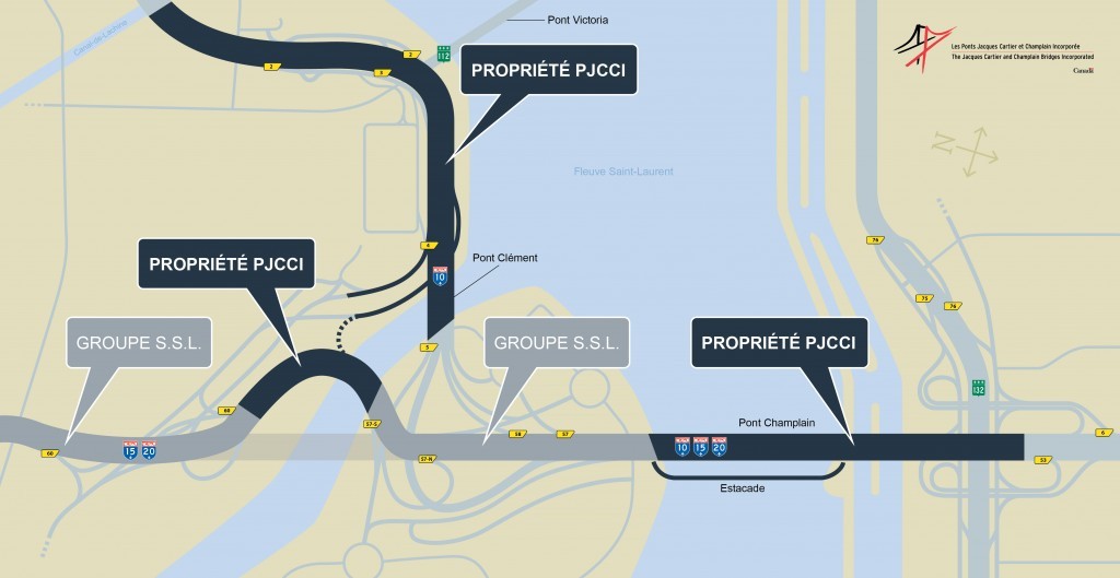 Approches Pont Champlain PJCCI SSL