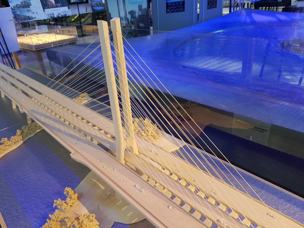 Maquette nouveau pont Champlain - Le Montreal du Futur 1