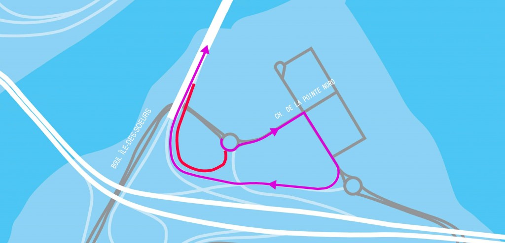 Detour fermeture bretelle pointe nord pour A10 Ouest