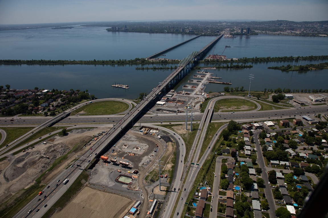 Approche Est - 18 juin 2016 - Nouveau pont Champlain (1)